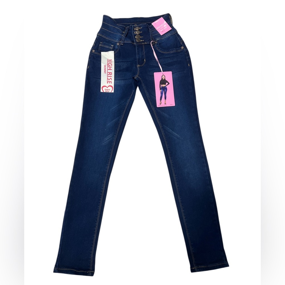 New! Bamboo high rise skinny jeans size 1